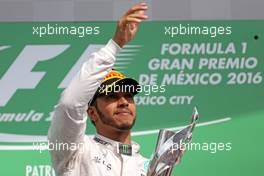 Lewis Hamilton (GBR) Mercedes AMG F1   30.10.2016. Formula 1 World Championship, Rd 19, Mexican Grand Prix, Mexico City, Mexico, Race Day.