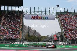 Esteban Gutierrez (MEX) Haas F1 Team VF-16. 30.10.2016. Formula 1 World Championship, Rd 19, Mexican Grand Prix, Mexico City, Mexico, Race Day.