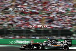 Sergio Perez (MEX) Sahara Force India F1   30.10.2016. Formula 1 World Championship, Rd 19, Mexican Grand Prix, Mexico City, Mexico, Race Day.
