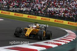 Kevin Magnussen (DEN) Renault Sport F1 Team RE16. 30.10.2016. Formula 1 World Championship, Rd 19, Mexican Grand Prix, Mexico City, Mexico, Race Day.