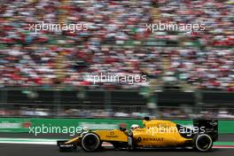 Kevin Magnussen (DEN) Renault Sport F1 Team  30.10.2016. Formula 1 World Championship, Rd 19, Mexican Grand Prix, Mexico City, Mexico, Race Day.