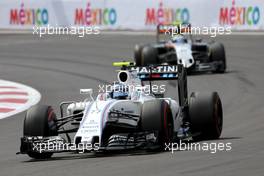 Valtteri Bottas (FIN) Williams F1 Team  30.10.2016. Formula 1 World Championship, Rd 19, Mexican Grand Prix, Mexico City, Mexico, Race Day.
