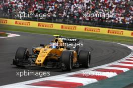 Jolyon Palmer (GBR) Renault Sport F1 Team RE16. 30.10.2016. Formula 1 World Championship, Rd 19, Mexican Grand Prix, Mexico City, Mexico, Race Day.