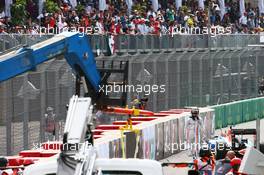 Pascal Wehrlein (GER) Manor Racing retired from the race at the start. 30.10.2016. Formula 1 World Championship, Rd 19, Mexican Grand Prix, Mexico City, Mexico, Race Day.