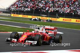 Kimi Raikkonen (FIN) Scuderia Ferrari SF16-H. 30.10.2016. Formula 1 World Championship, Rd 19, Mexican Grand Prix, Mexico City, Mexico, Race Day.