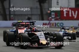 Daniil Kvyat (RUS) Scuderia Toro Rosso STR11. 30.10.2016. Formula 1 World Championship, Rd 19, Mexican Grand Prix, Mexico City, Mexico, Race Day.