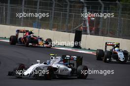 Valtteri Bottas (FIN) Williams FW38. 30.10.2016. Formula 1 World Championship, Rd 19, Mexican Grand Prix, Mexico City, Mexico, Race Day.