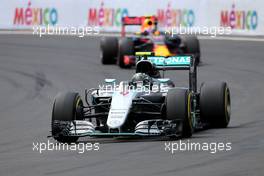Nico Rosberg (GER) Mercedes AMG F1   30.10.2016. Formula 1 World Championship, Rd 19, Mexican Grand Prix, Mexico City, Mexico, Race Day.
