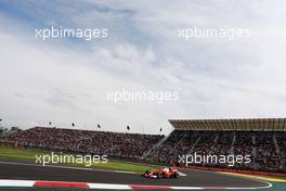 Kimi Raikkonen (FIN) Ferrari SF16-H. 30.10.2016. Formula 1 World Championship, Rd 19, Mexican Grand Prix, Mexico City, Mexico, Race Day.