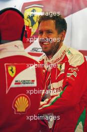 Sebastian Vettel (GER) Ferrari. 29.10.2016. Formula 1 World Championship, Rd 19, Mexican Grand Prix, Mexico City, Mexico, Qualifying Day.