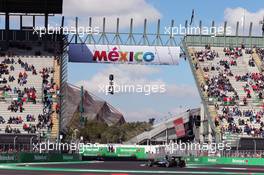 Lewis Hamilton (GBR) Mercedes AMG F1 W07 Hybrid. 29.10.2016. Formula 1 World Championship, Rd 19, Mexican Grand Prix, Mexico City, Mexico, Qualifying Day.