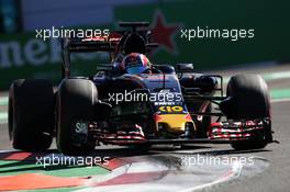 Daniil Kvyat (RUS) Scuderia Toro Rosso STR11. 29.10.2016. Formula 1 World Championship, Rd 19, Mexican Grand Prix, Mexico City, Mexico, Qualifying Day.