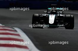 Lewis Hamilton (GBR) Mercedes AMG F1 W07 Hybrid. 29.10.2016. Formula 1 World Championship, Rd 19, Mexican Grand Prix, Mexico City, Mexico, Qualifying Day.