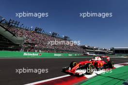 Kimi Raikkonen (FIN) Scuderia Ferrari  29.10.2016. Formula 1 World Championship, Rd 19, Mexican Grand Prix, Mexico City, Mexico, Qualifying Day.