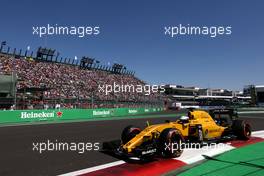 Kevin Magnussen (DEN) Renault Sport F1 Team  29.10.2016. Formula 1 World Championship, Rd 19, Mexican Grand Prix, Mexico City, Mexico, Qualifying Day.