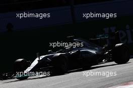 Lewis Hamilton (GBR) Mercedes AMG F1 W07 Hybrid. 29.10.2016. Formula 1 World Championship, Rd 19, Mexican Grand Prix, Mexico City, Mexico, Qualifying Day.