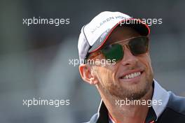 Jenson Button (GBR) McLaren F1  30.10.2016. Formula 1 World Championship, Rd 19, Mexican Grand Prix, Mexico City, Mexico, Race Day.