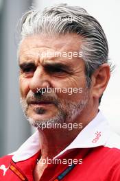 Maurizio Arrivabene (ITA) Ferrari Team Principal. 30.10.2016. Formula 1 World Championship, Rd 19, Mexican Grand Prix, Mexico City, Mexico, Race Day.