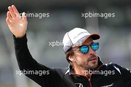 Fernando Alonso (ESP) McLaren F1  30.10.2016. Formula 1 World Championship, Rd 19, Mexican Grand Prix, Mexico City, Mexico, Race Day.