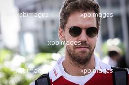 Sebastian Vettel (GER) Ferrari. 27.10.2016. Formula 1 World Championship, Rd 19, Mexican Grand Prix, Mexico City, Mexico, Preparation Day.