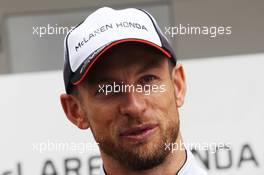 Jenson Button (GBR) McLaren. 27.10.2016. Formula 1 World Championship, Rd 19, Mexican Grand Prix, Mexico City, Mexico, Preparation Day.