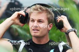 Nico Rosberg (GER) Mercedes AMG F1. 27.10.2016. Formula 1 World Championship, Rd 19, Mexican Grand Prix, Mexico City, Mexico, Preparation Day.