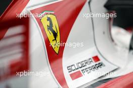 Ferrari SF16-H engine cover. 27.10.2016. Formula 1 World Championship, Rd 19, Mexican Grand Prix, Mexico City, Mexico, Preparation Day.
