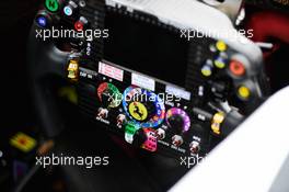 Ferrari SF16-H steering wheel. 27.10.2016. Formula 1 World Championship, Rd 19, Mexican Grand Prix, Mexico City, Mexico, Preparation Day.