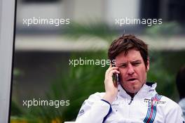 Rob Smedley (GBR) Williams Head of Vehicle Performance. 27.10.2016. Formula 1 World Championship, Rd 19, Mexican Grand Prix, Mexico City, Mexico, Preparation Day.