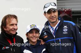 Emerson Fittipaldi (BRA) (Left). 27.10.2016. Formula 1 World Championship, Rd 19, Mexican Grand Prix, Mexico City, Mexico, Preparation Day.