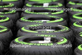 Pirelli tires   27.10.2016. Formula 1 World Championship, Rd 19, Mexican Grand Prix, Mexico City, Mexico, Preparation Day.