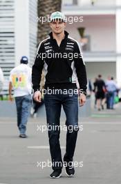 Nico Hulkenberg (GER) Sahara Force India F1. 27.10.2016. Formula 1 World Championship, Rd 19, Mexican Grand Prix, Mexico City, Mexico, Preparation Day.