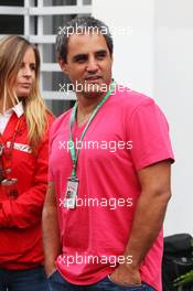 Juan Pablo Montoya (COL). 27.10.2016. Formula 1 World Championship, Rd 19, Mexican Grand Prix, Mexico City, Mexico, Preparation Day.