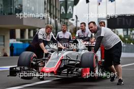Haas VF-16. 27.10.2016. Formula 1 World Championship, Rd 19, Mexican Grand Prix, Mexico City, Mexico, Preparation Day.