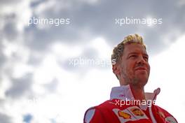 Sebastian Vettel (GER) Scuderia Ferrari  27.10.2016. Formula 1 World Championship, Rd 19, Mexican Grand Prix, Mexico City, Mexico, Preparation Day.