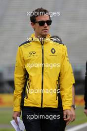 Jolyon Palmer (GBR) Renault Sport F1 Team   27.10.2016. Formula 1 World Championship, Rd 19, Mexican Grand Prix, Mexico City, Mexico, Preparation Day.
