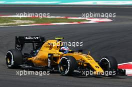 Jolyon Palmer (GBR) Renault Sport F1 Team RS16. 30.09.2016. Formula 1 World Championship, Rd 16, Malaysian Grand Prix, Sepang, Malaysia, Friday.