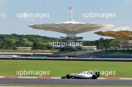 Valtteri Bottas (FIN) Williams FW38. 30.09.2016. Formula 1 World Championship, Rd 16, Malaysian Grand Prix, Sepang, Malaysia, Friday.