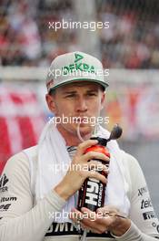 Nico Hulkenberg (GER) Sahara Force India F1 on the grid. 02.10.2016. Formula 1 World Championship, Rd 16, Malaysian Grand Prix, Sepang, Malaysia, Sunday.