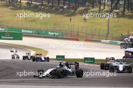 Nico Hulkenberg (GER) Sahara Force India F1 VJM09. 02.10.2016. Formula 1 World Championship, Rd 16, Malaysian Grand Prix, Sepang, Malaysia, Sunday.