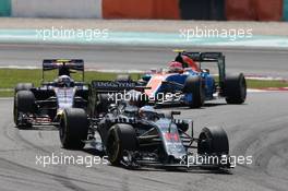 Fernando Alonso (ESP) McLaren MP4-31. 02.10.2016. Formula 1 World Championship, Rd 16, Malaysian Grand Prix, Sepang, Malaysia, Sunday.