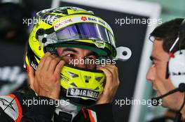 Sergio Perez (MEX) Sahara Force India F1. 01.10.2016. Formula 1 World Championship, Rd 16, Malaysian Grand Prix, Sepang, Malaysia, Saturday.