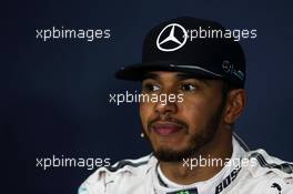 Lewis Hamilton (GBR) Mercedes AMG F1 in the FIA Press Conference. 01.10.2016. Formula 1 World Championship, Rd 16, Malaysian Grand Prix, Sepang, Malaysia, Saturday.
