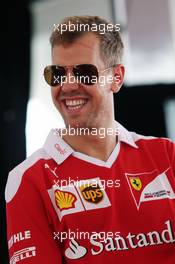 Sebastian Vettel (GER) Ferrari. 01.10.2016. Formula 1 World Championship, Rd 16, Malaysian Grand Prix, Sepang, Malaysia, Saturday.