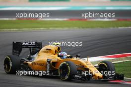 Jolyon Palmer (GBR) Renault Sport F1 Team RS16. 01.10.2016. Formula 1 World Championship, Rd 16, Malaysian Grand Prix, Sepang, Malaysia, Saturday.