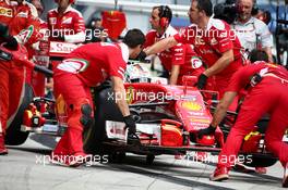 Sebastian Vettel (GER) Ferrari SF16-H. 01.10.2016. Formula 1 World Championship, Rd 16, Malaysian Grand Prix, Sepang, Malaysia, Saturday.