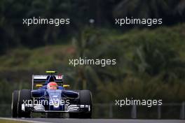 Felipe Nasr (BRA), Sauber F1 Team  01.10.2016. Formula 1 World Championship, Rd 16, Malaysian Grand Prix, Sepang, Malaysia, Saturday.