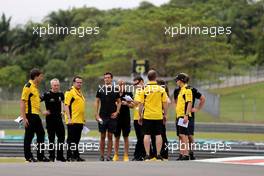Jolyon Palmer (GBR), Renault Sport F1 Team  29.09.2016. Formula 1 World Championship, Rd 16, Malaysian Grand Prix, Sepang, Malaysia, Thursday.