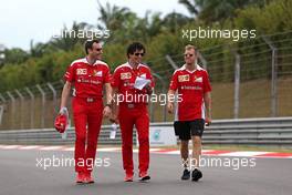 Sebastian Vettel (GER), Scuderia Ferrari  29.09.2016. Formula 1 World Championship, Rd 16, Malaysian Grand Prix, Sepang, Malaysia, Thursday.