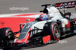 Romain Grosjean (FRA), Haas F1 Team  29.10.2016. Formula 1 World Championship, Rd 4, Russian Grand Prix, Sochi Autodrom, Sochi, Russia, Practice Day.
